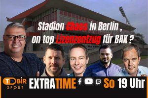 Read more about the article Update: Stadion Chaos in Berlin, on top droht BAK Lizenzentzug ?