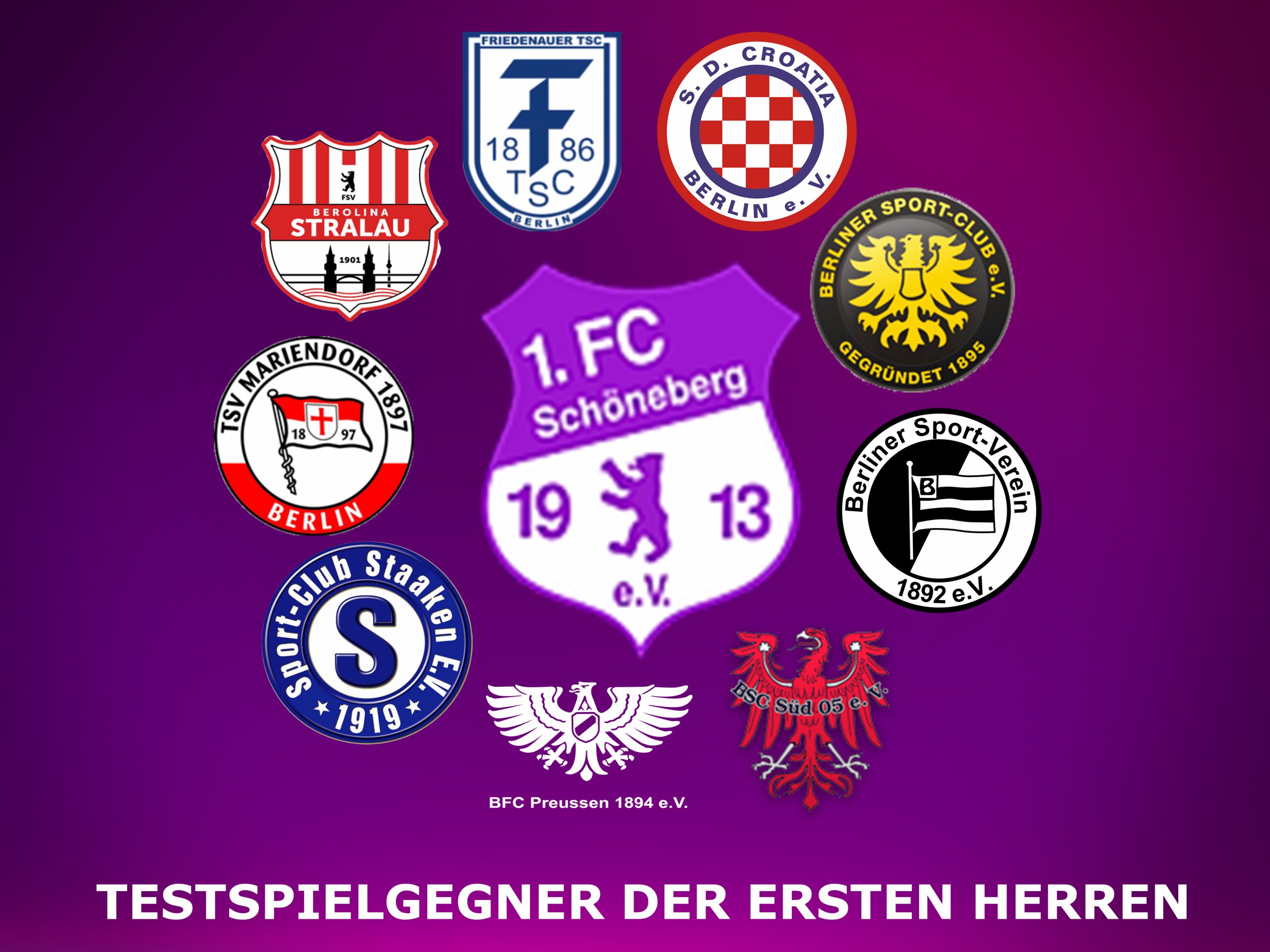 You are currently viewing Der Testspielplan des 1. FC Schöneberg steht