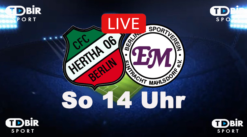 You are currently viewing LIVE am So: Hertha 06 vs Eintracht Mahlsdorf